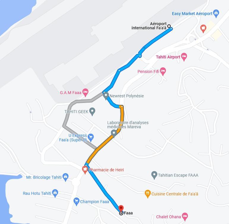 Chaine Lodge Maison Entiere Free Parking & Wifi 3Min De L'Aeroport Faaa Ngoại thất bức ảnh